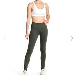 Army green high waisted legging